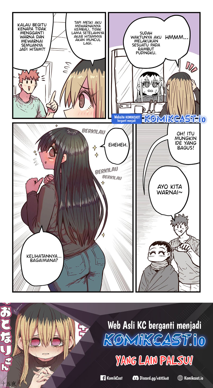 My Divorced Crybaby Neighbour Chapter 54.1 - halaman 2