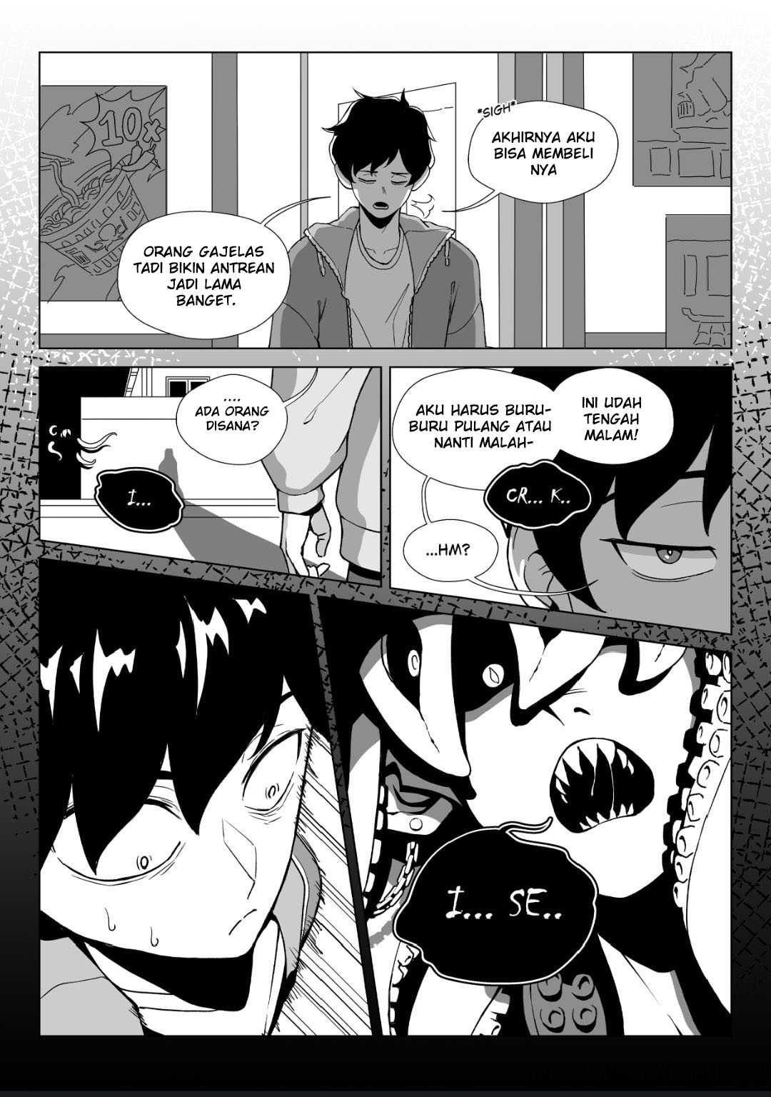 My Eldritch Girlfriend Chapter 1 - halaman 1