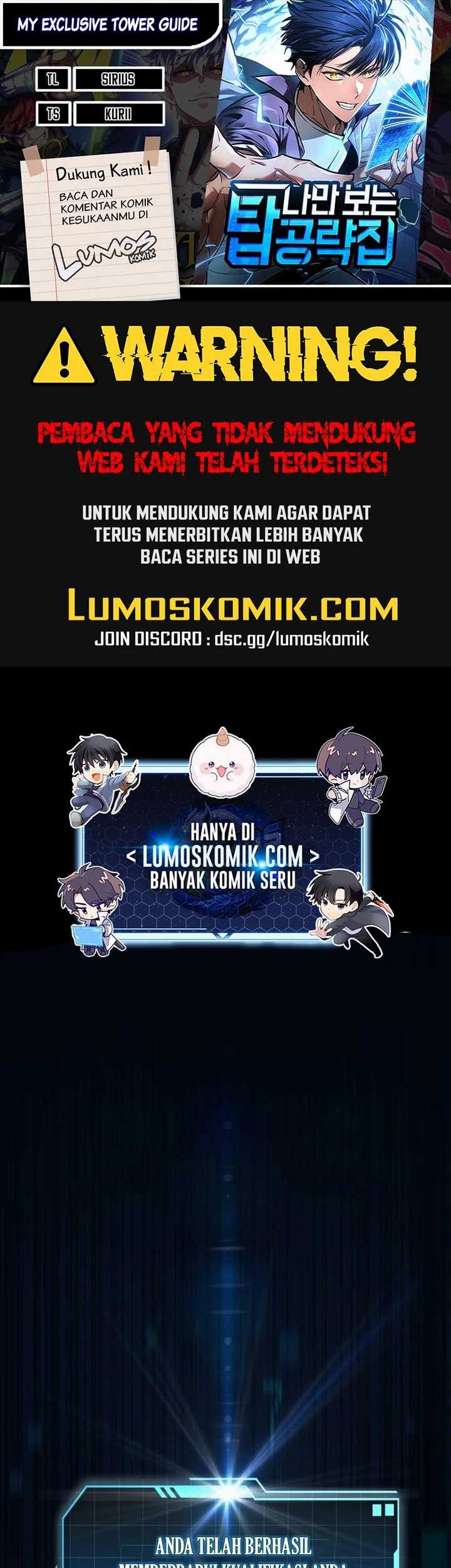 My Exclusive Tower Guide Chapter 39 - halaman 1