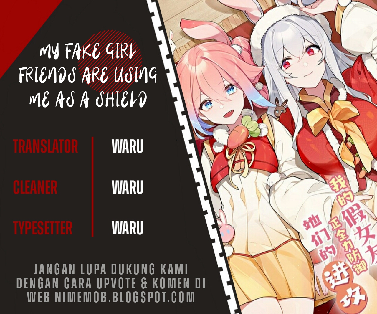 My Fake Girlfriends are Using Me As a Shield Chapter 44 - halaman 1