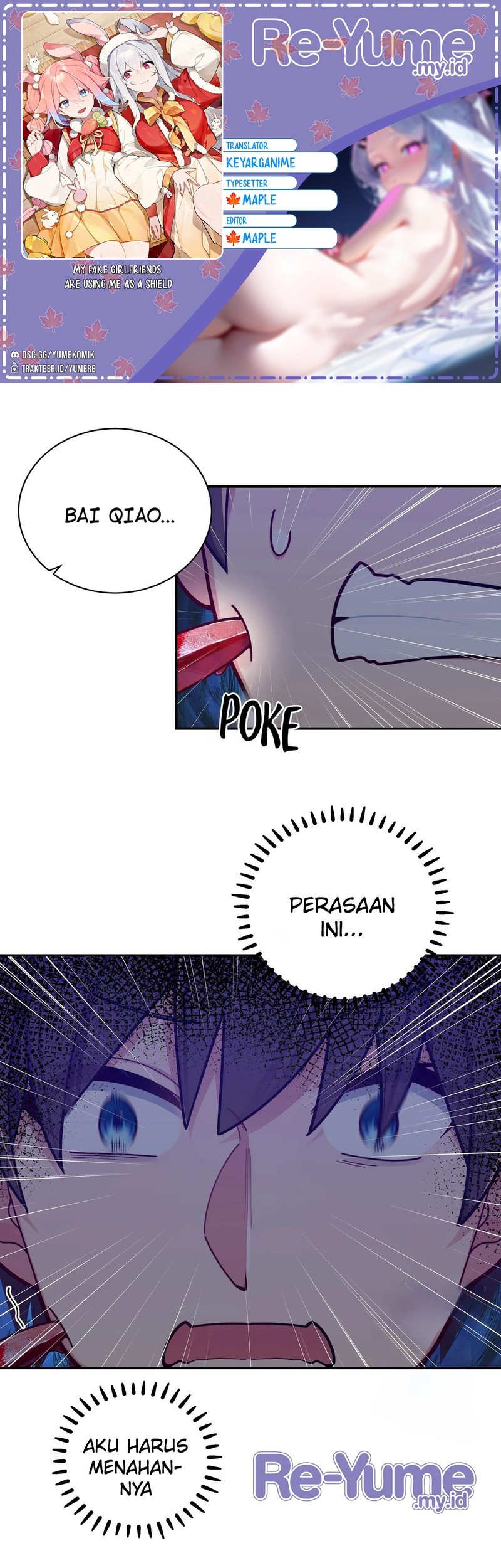 My Fake Girlfriends are Using Me As a Shield Chapter 56 - halaman 1