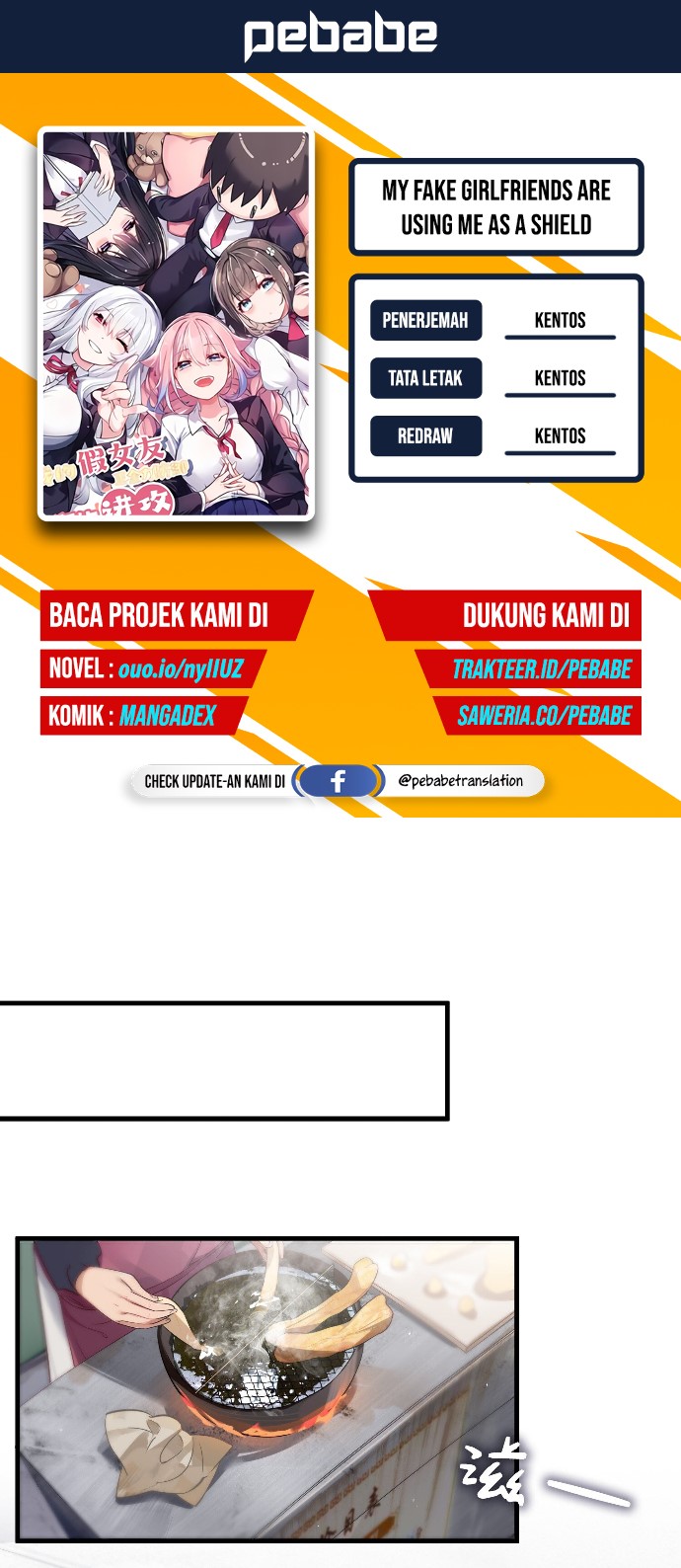 My Fake Girlfriends are Using Me As a Shield Chapter 7 - halaman 1