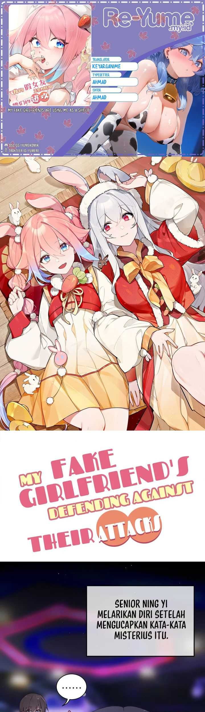 My Fake Girlfriends are Using Me As a Shield Chapter 73 - halaman 1