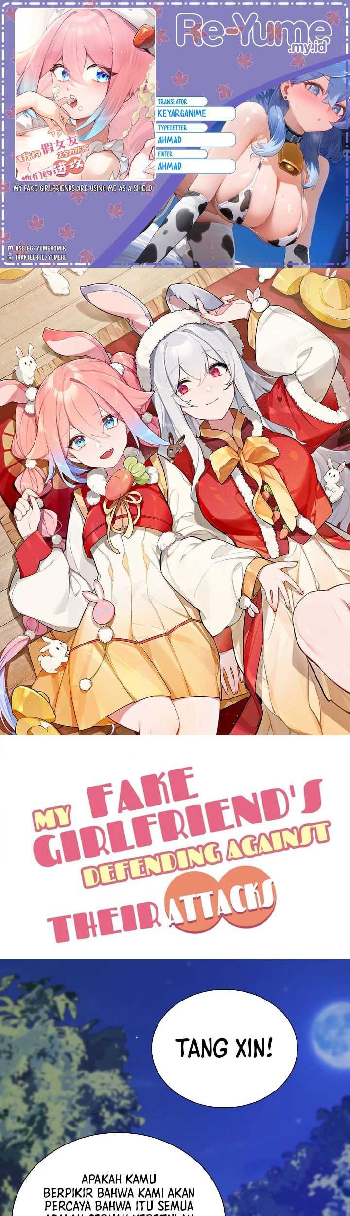 My Fake Girlfriends are Using Me As a Shield Chapter 74 - halaman 1