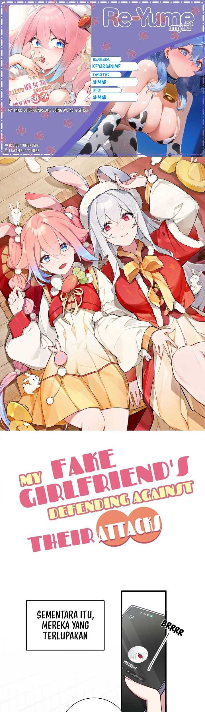 My Fake Girlfriends are Using Me As a Shield Chapter 75 - halaman 1
