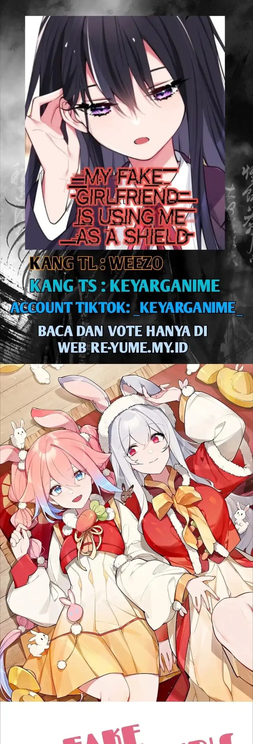 My Fake Girlfriends are Using Me As a Shield Chapter 76 - halaman 1