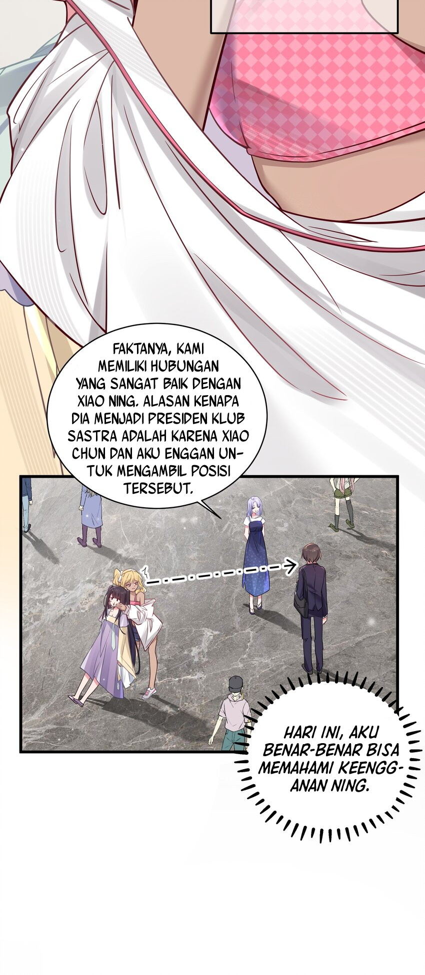 My Fake Girlfriend's Defending Against Their Attacks Chapter 35 - halaman 11