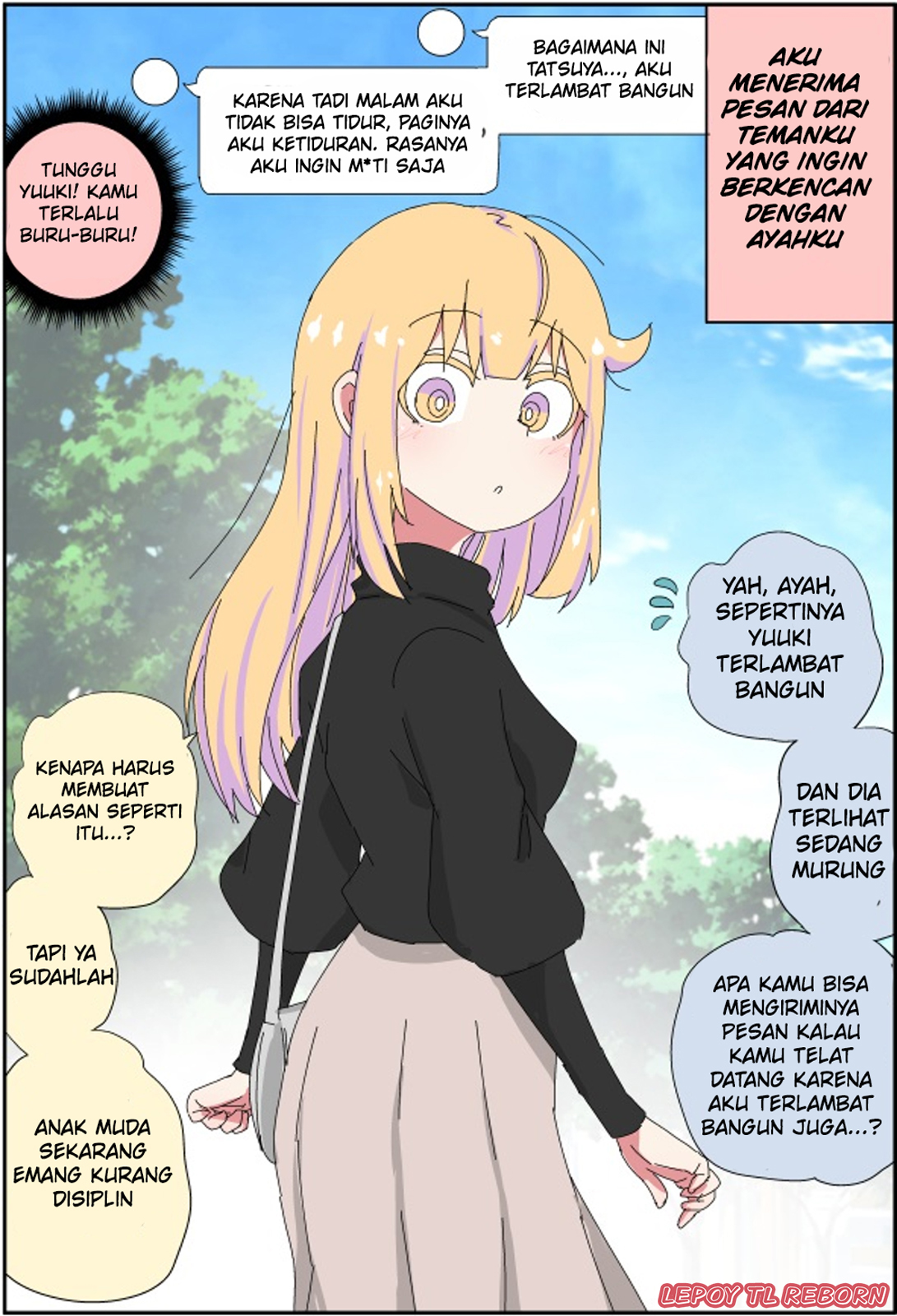 My Father Has Become a Beautiful Girl and It's a Lot of Pain Chapter 21 - halaman 1