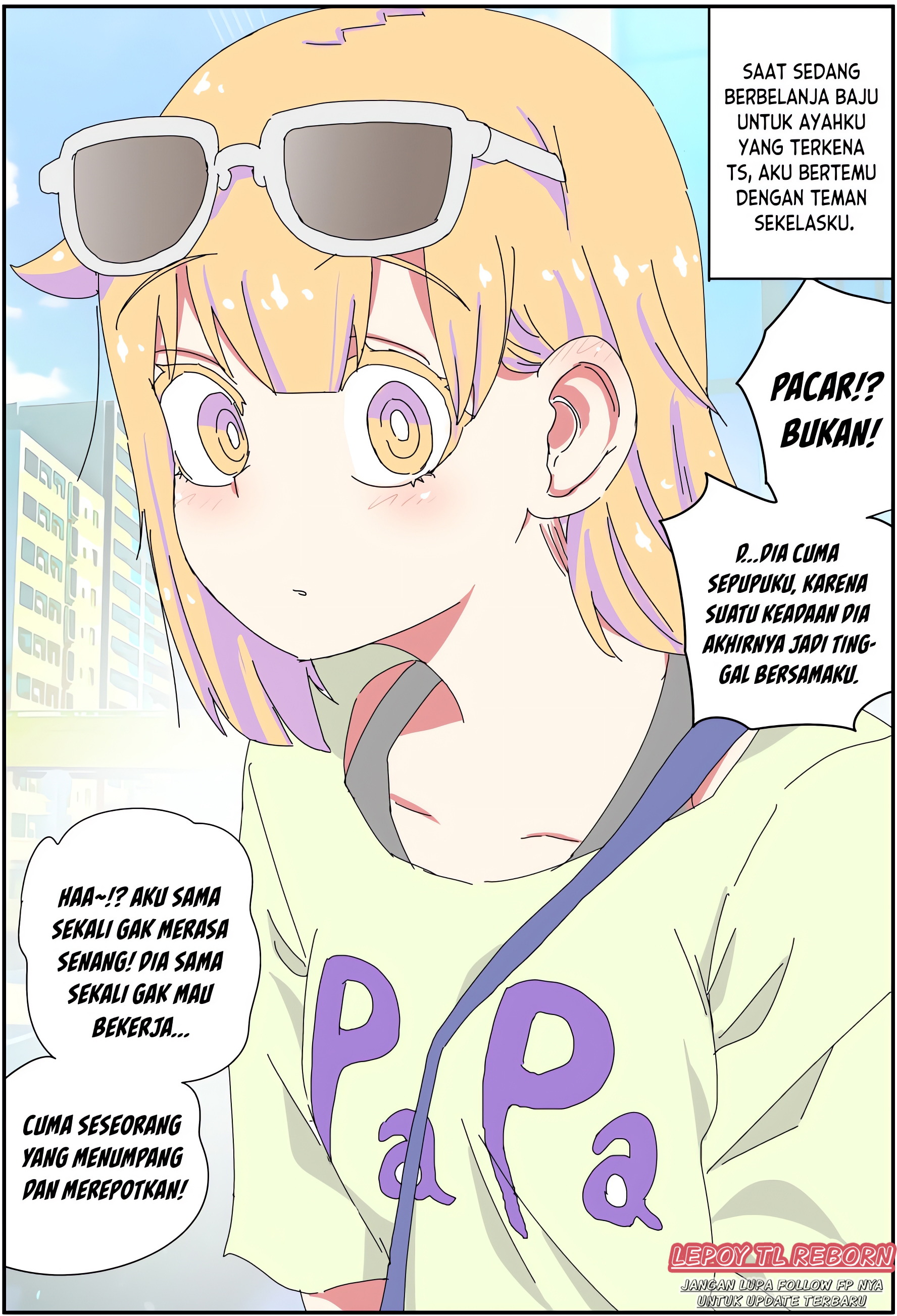 My Father Has Become a Beautiful Girl and It's a Lot of Pain Chapter 8 - halaman 1