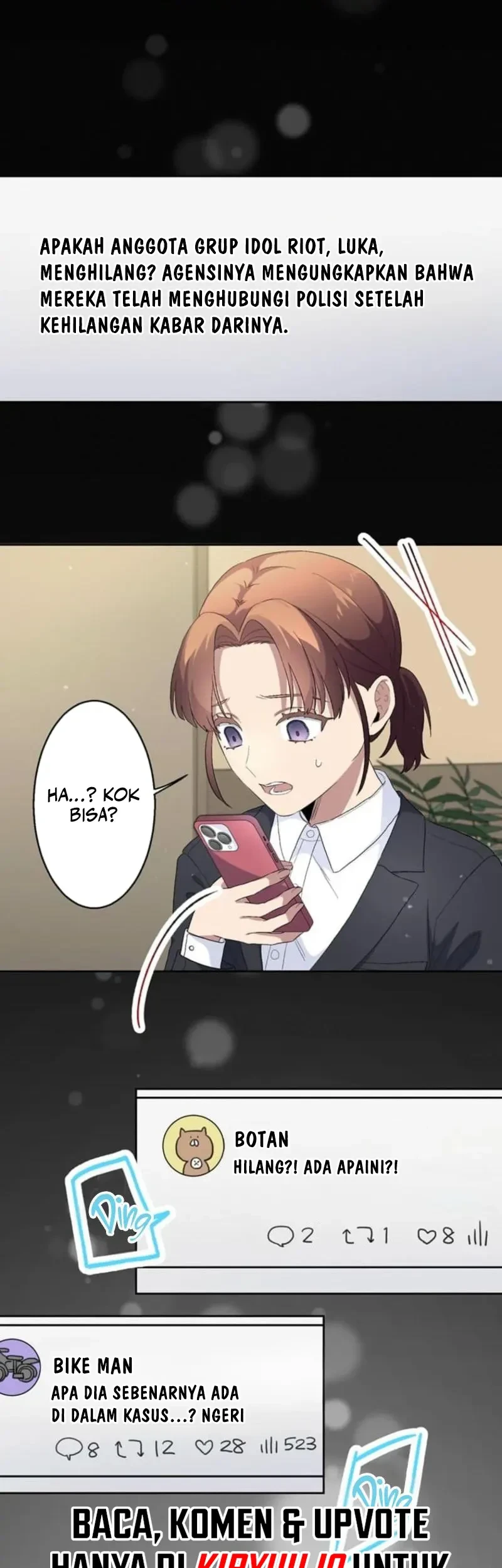 My Favorite Idol Is Protected by the Strongest Fiancé Chapter 1 - halaman 26