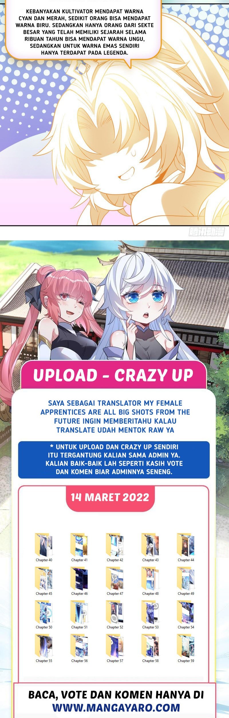 My Female Apprentices Are All Big Shots From the Future Chapter 30 - halaman 33