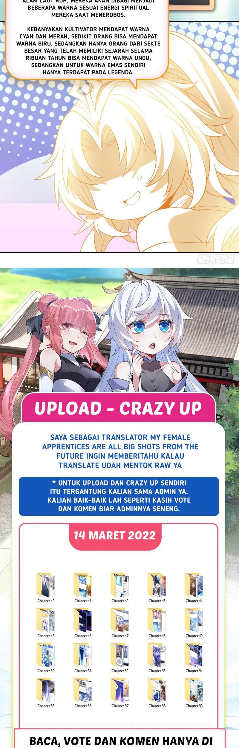 My Female Apprentices Are All Big Shots From the Future Chapter 40 - halaman 48