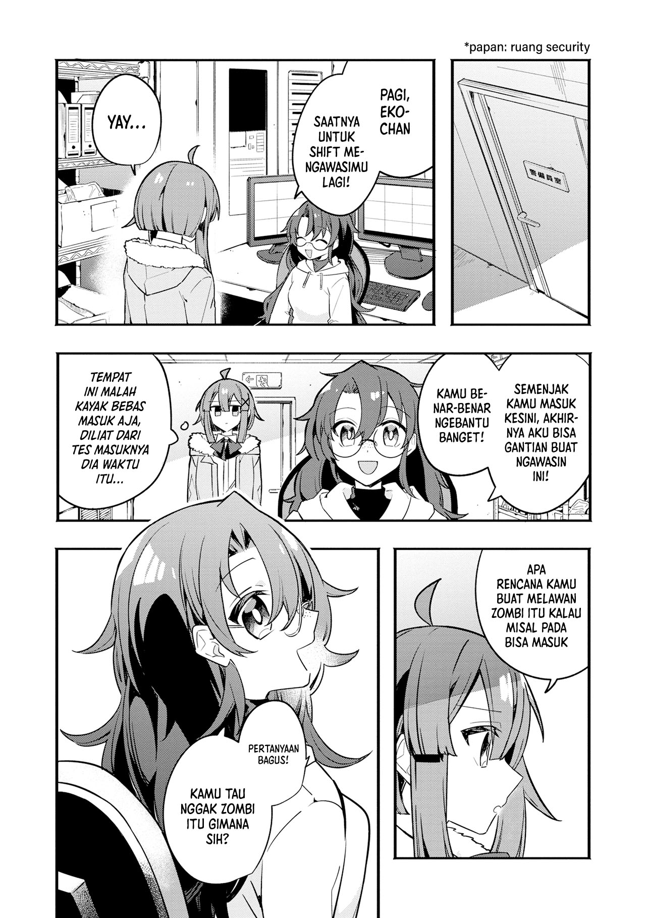 My First Friend was a Zombie Chapter 4 - halaman 9