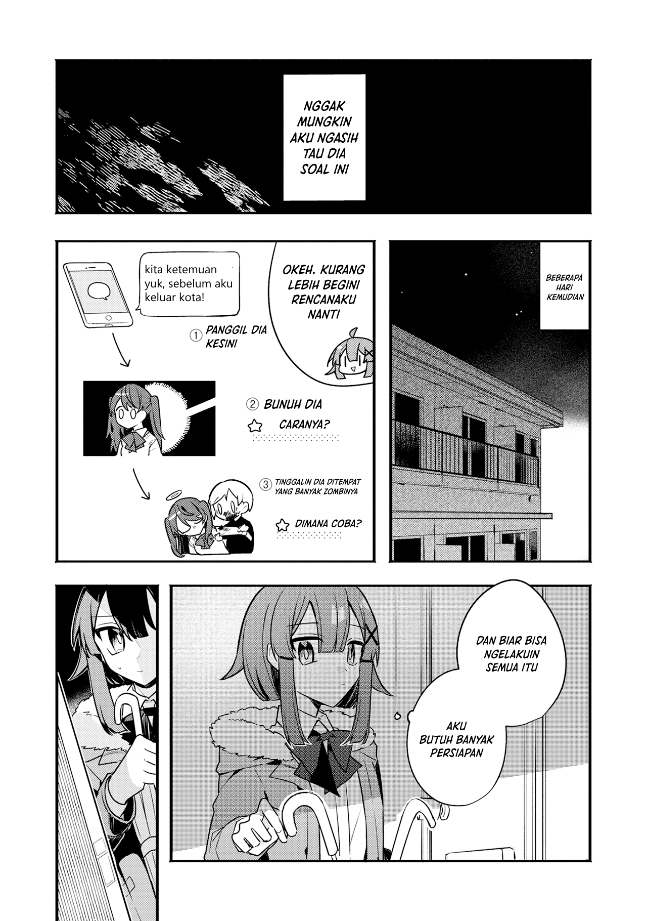 My First Friend was a Zombie Chapter 6 - halaman 17