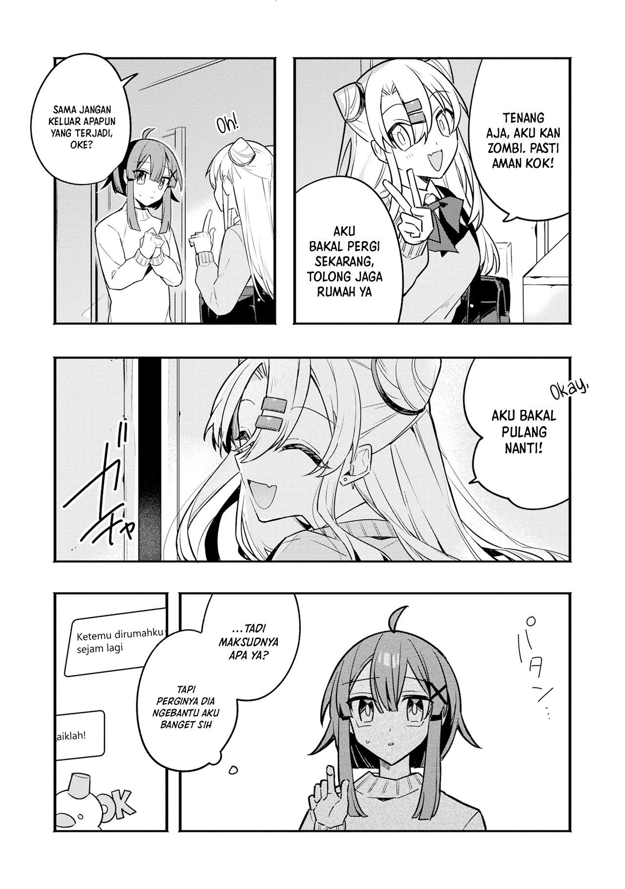 My First Friend was a Zombie Chapter 8 - halaman 19