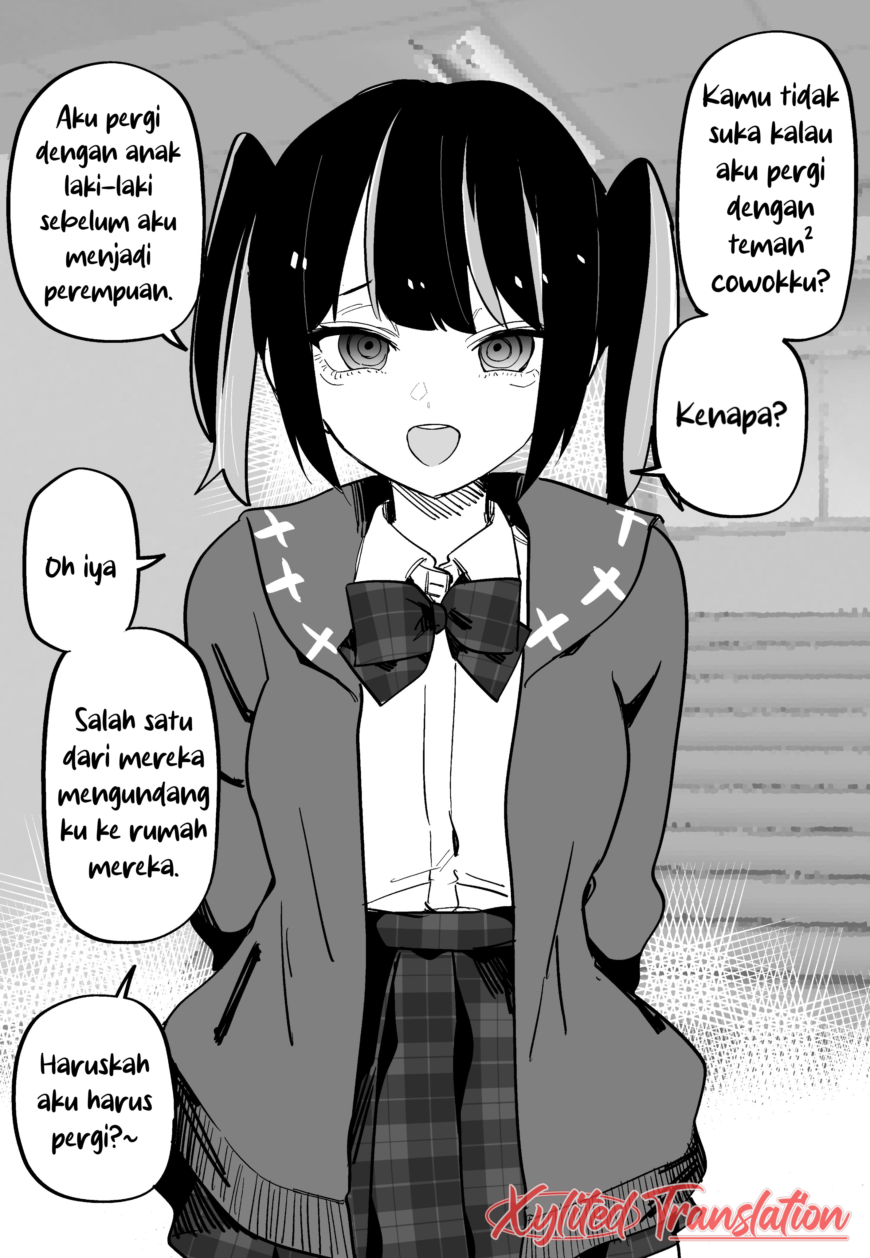My Genderswapped Friend Is Driving Me Crazy Chapter 1 - halaman 1