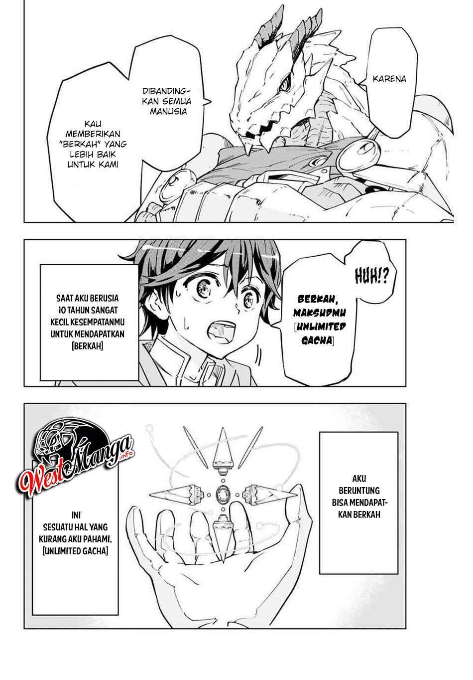 My Gift LVL 9999 Unlimited Gacha Chapter 1 - halaman 14
