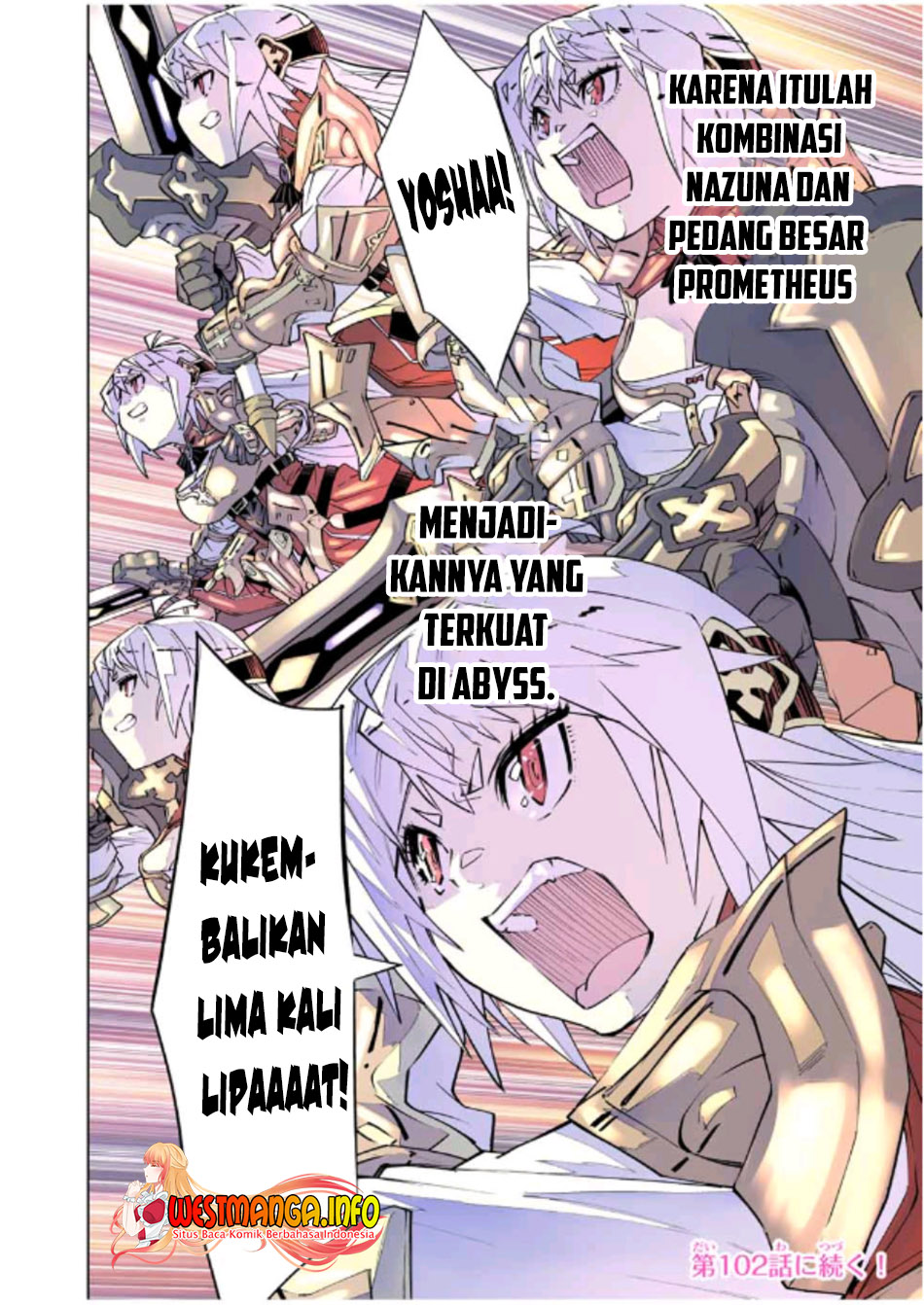 My Gift LVL 9999 Unlimited Gacha Chapter 101 - halaman 17
