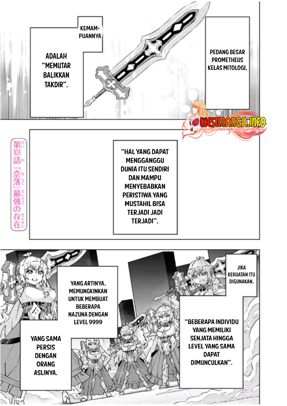 My Gift LVL 9999 Unlimited Gacha Chapter 101 - halaman 2