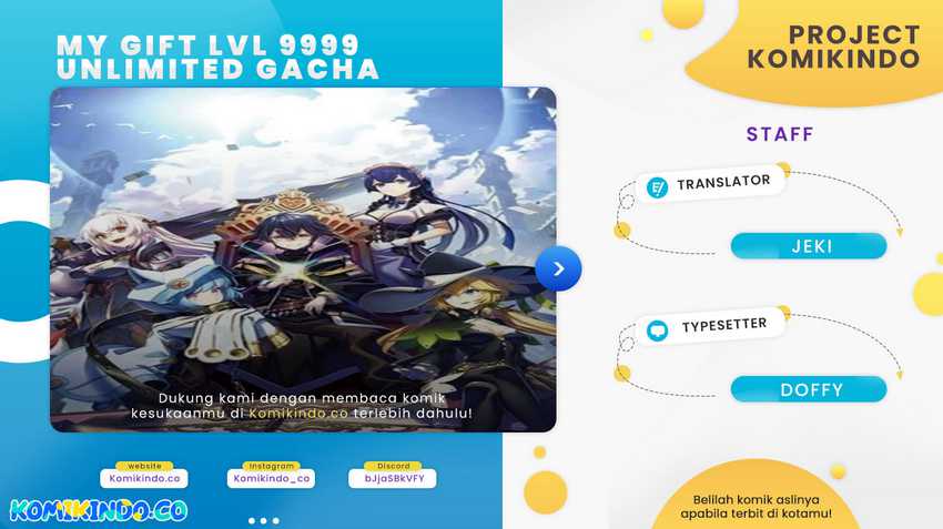 My Gift LVL 9999 Unlimited Gacha Chapter 126 - halaman 1