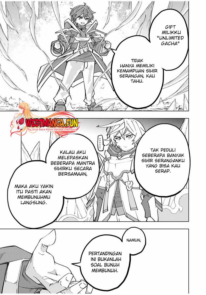 My Gift LVL 9999 Unlimited Gacha Chapter 130 - halaman 9