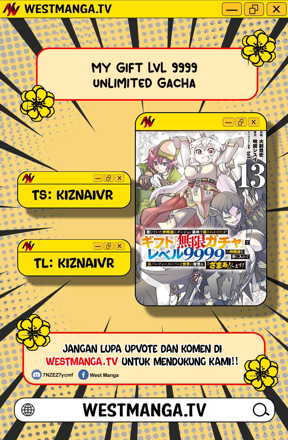 My Gift LVL 9999 Unlimited Gacha Chapter 196 - halaman 1