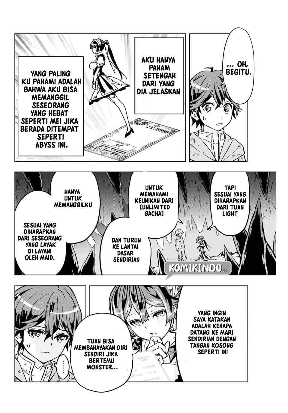 My Gift LVL 9999 Unlimited Gacha Chapter 2 - halaman 12