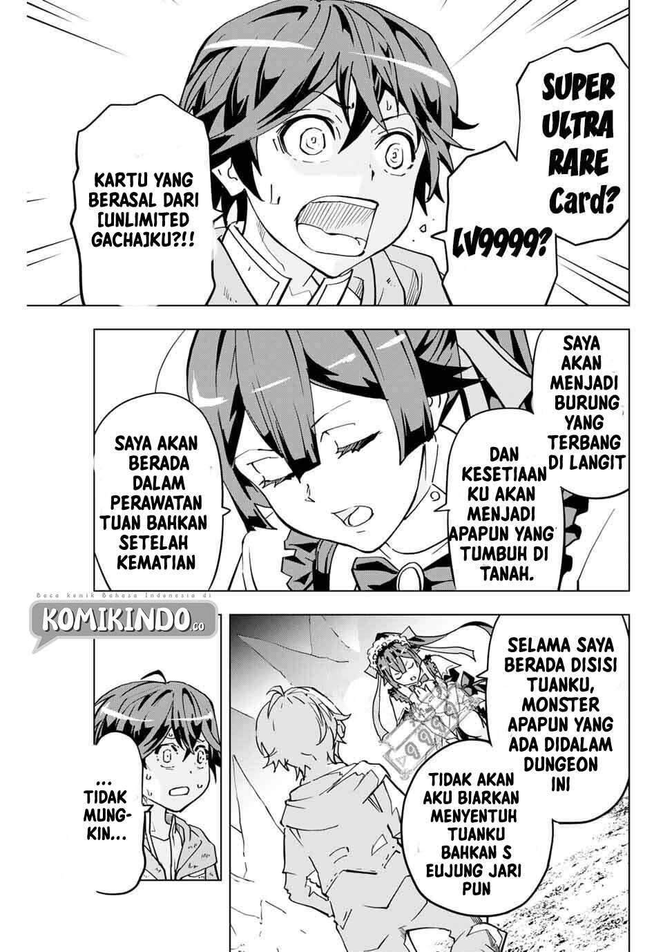 My Gift LVL 9999 Unlimited Gacha Chapter 2 - halaman 7