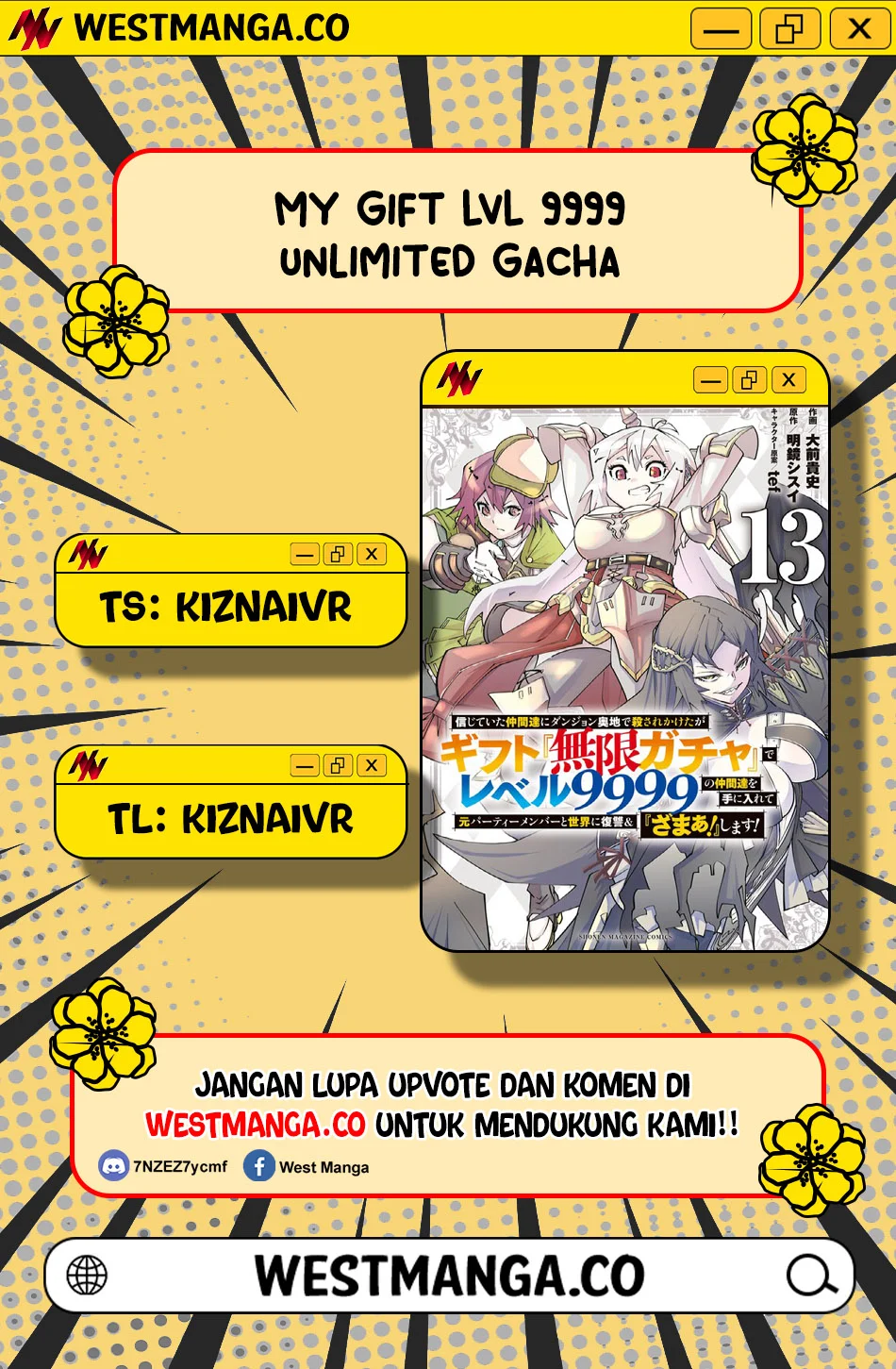 My Gift LVL 9999 Unlimited Gacha Chapter 203 - halaman 1
