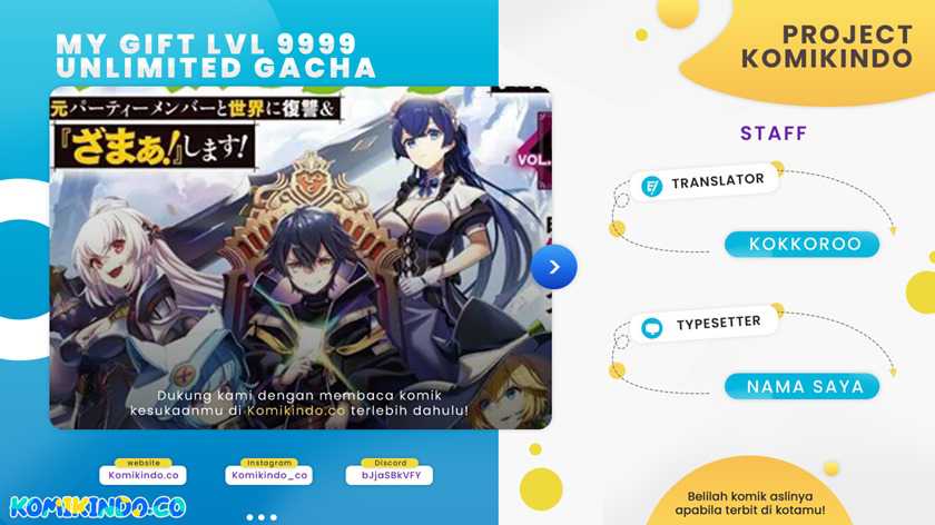 My Gift LVL 9999 Unlimited Gacha Chapter 25 - halaman 1