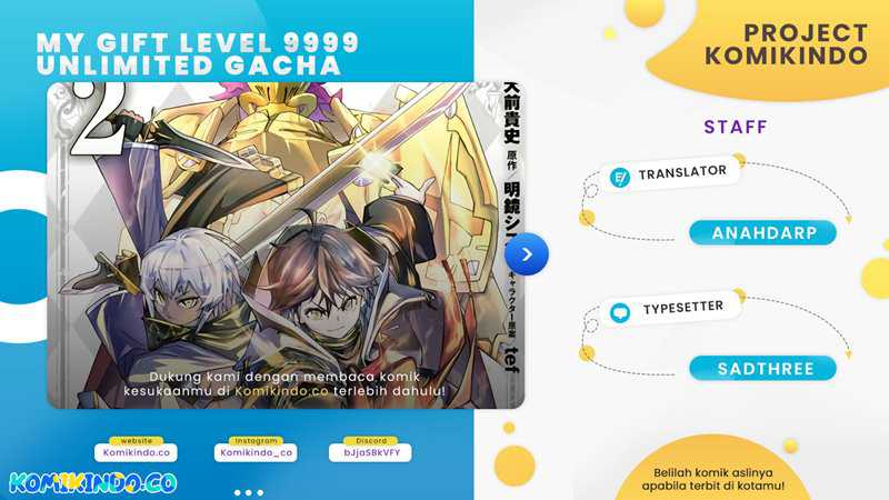 My Gift LVL 9999 Unlimited Gacha Chapter 27 - halaman 1
