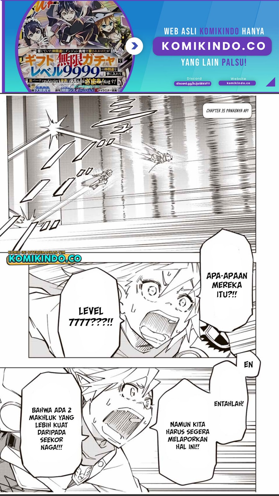 My Gift LVL 9999 Unlimited Gacha Chapter 35 - halaman 2