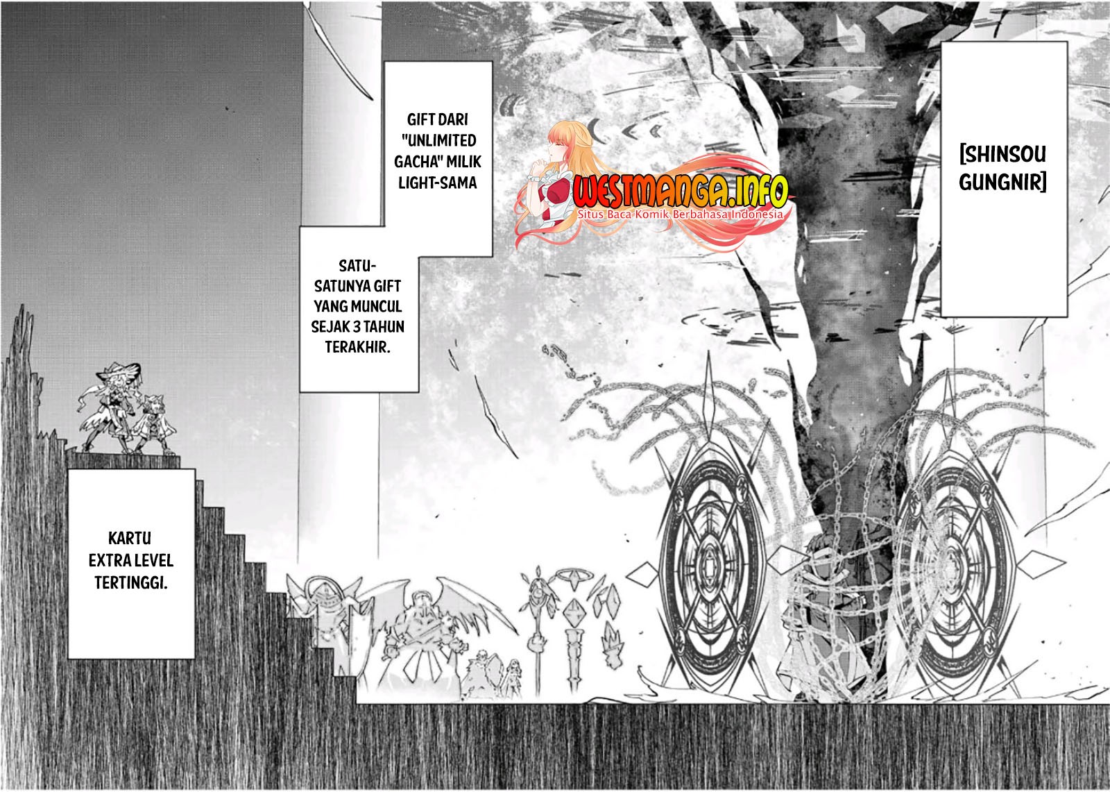 My Gift LVL 9999 Unlimited Gacha Chapter 45 - halaman 5