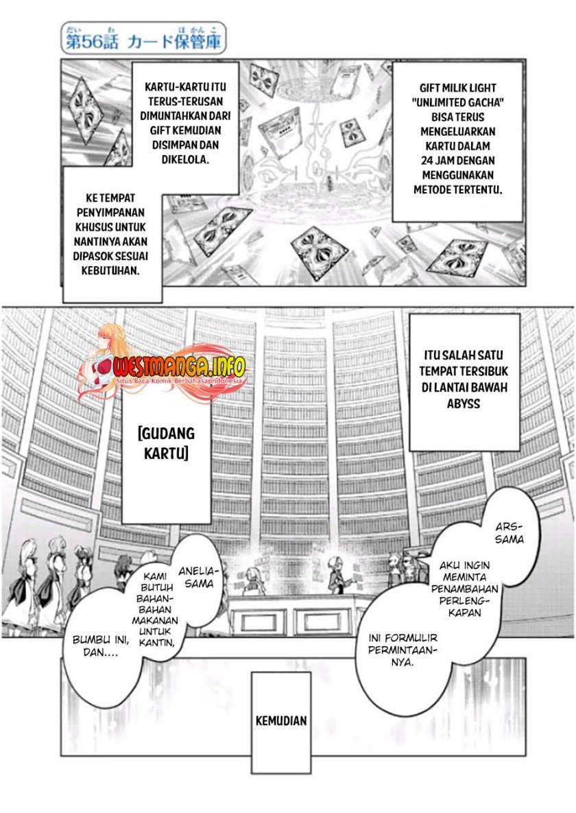 My Gift LVL 9999 Unlimited Gacha Chapter 56 - halaman 2