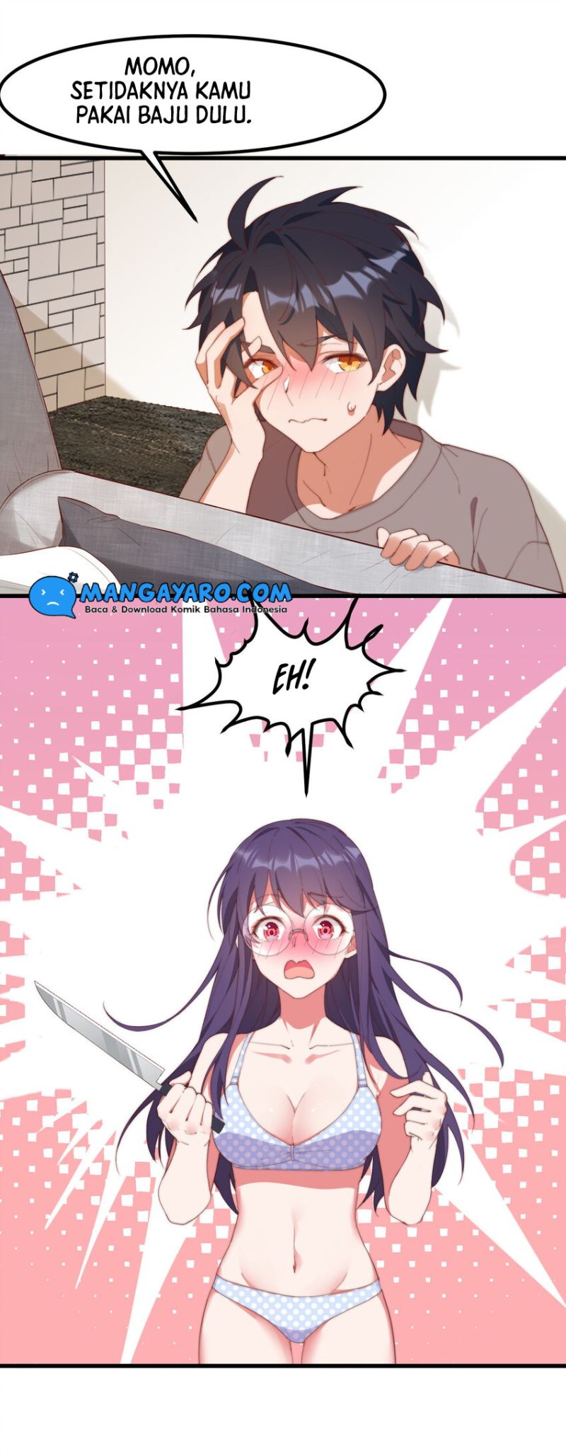 My Girlfriend is Very Weird Chapter 8 - halaman 21