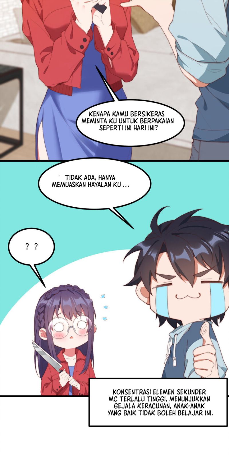 My Girlfriend is Very Weird Chapter 8 - halaman 27