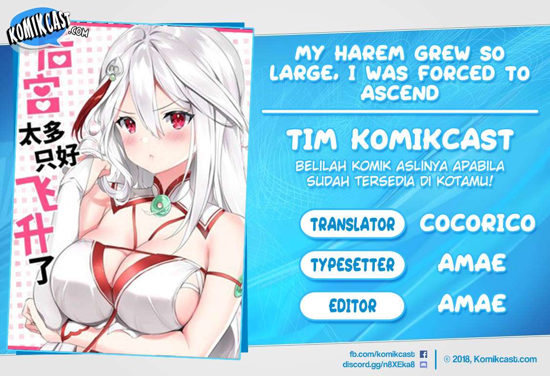 My Harem Grew So Large, I Was Forced to Ascend Chapter 22.6 - halaman 1