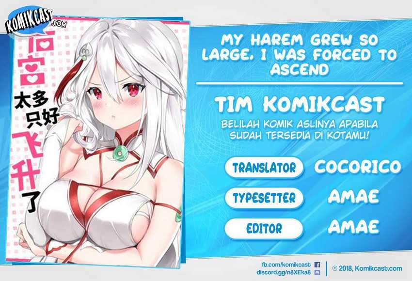 My Harem Grew So Large, I Was Forced to Ascend Chapter 38 - halaman 1