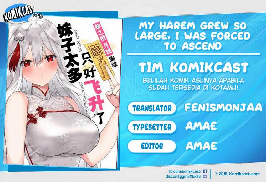 My Harem Grew So Large, I Was Forced to Ascend Chapter 43 - halaman 1
