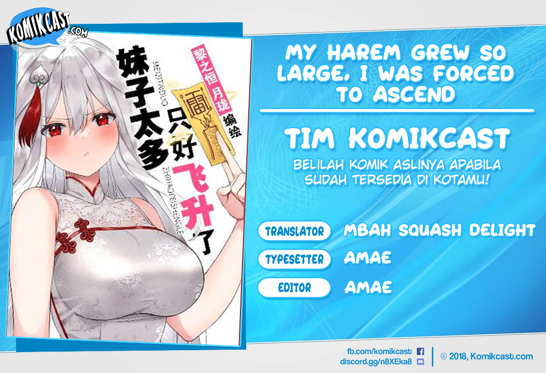 My Harem Grew So Large, I Was Forced to Ascend Chapter 47 - halaman 1
