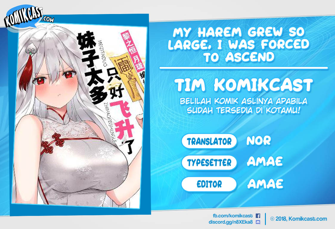 My Harem Grew So Large, I Was Forced to Ascend Chapter 55 - halaman 1