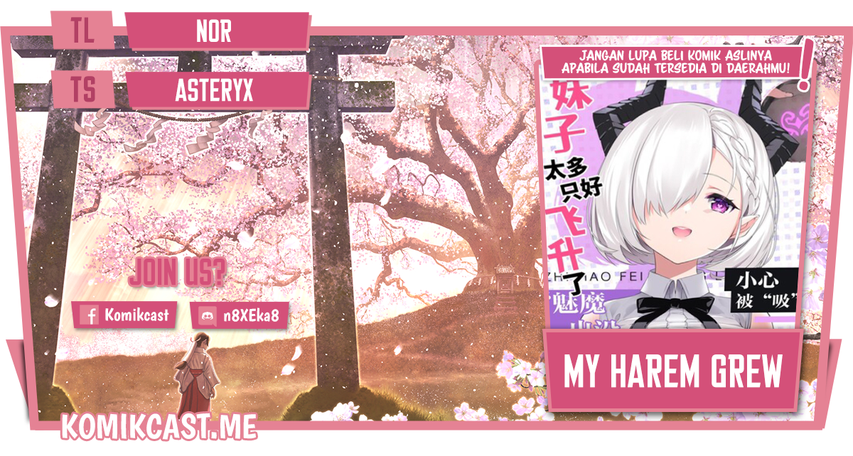 My Harem Grew So Large, I Was Forced to Ascend Chapter 58 - halaman 1