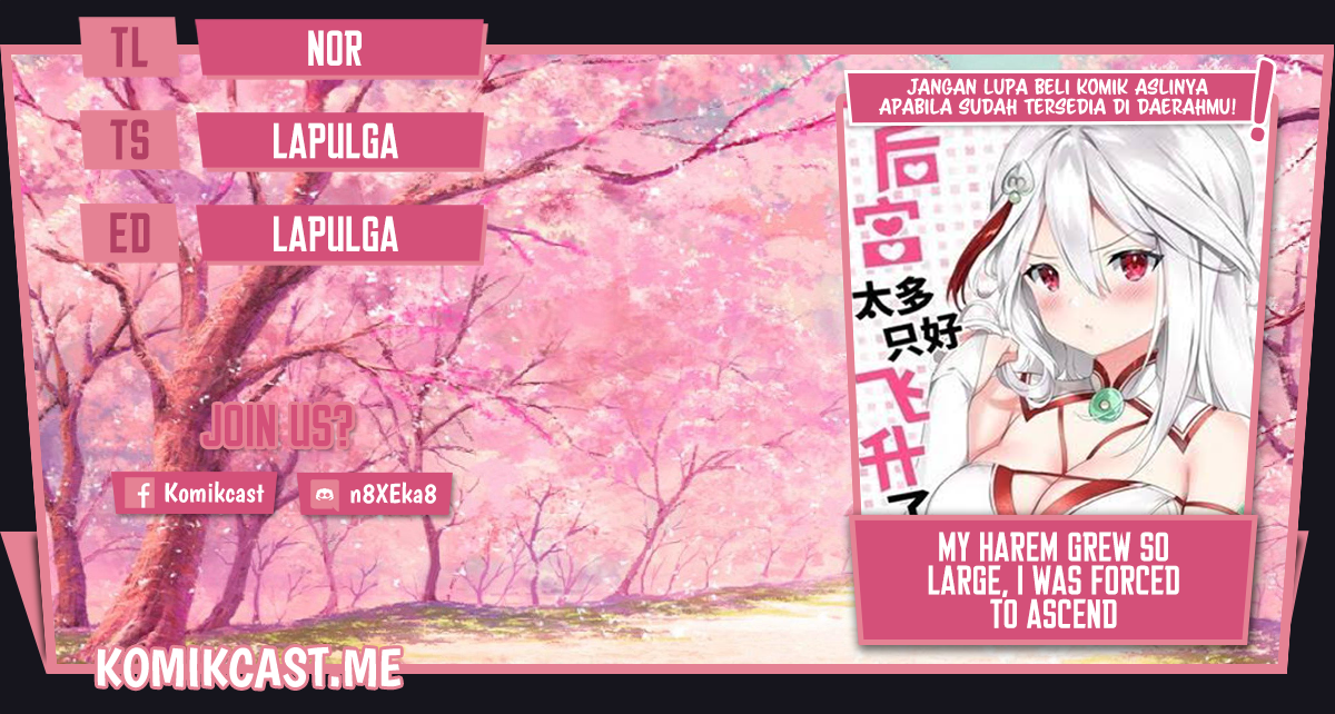 My Harem Grew So Large, I Was Forced to Ascend Chapter 61 - halaman 1