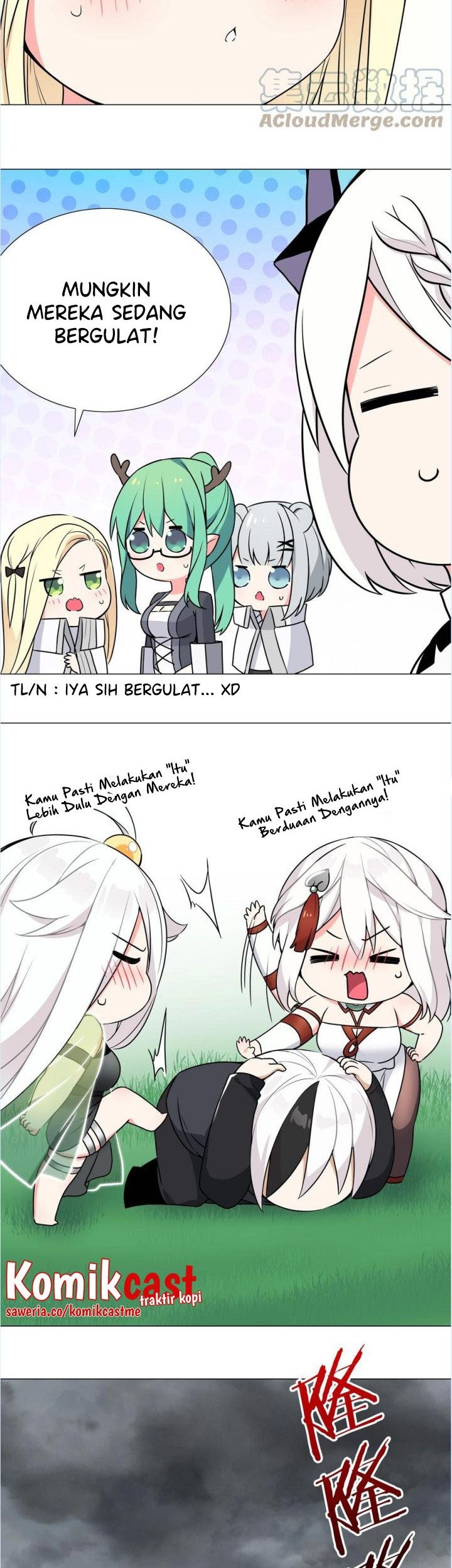 My Harem Grew So Large, I Was Forced to Ascend Chapter 61 - halaman 84