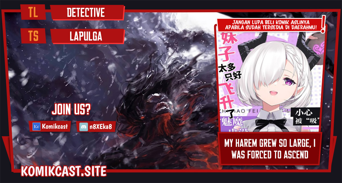 My Harem Grew So Large, I Was Forced to Ascend Chapter 69 - halaman 1