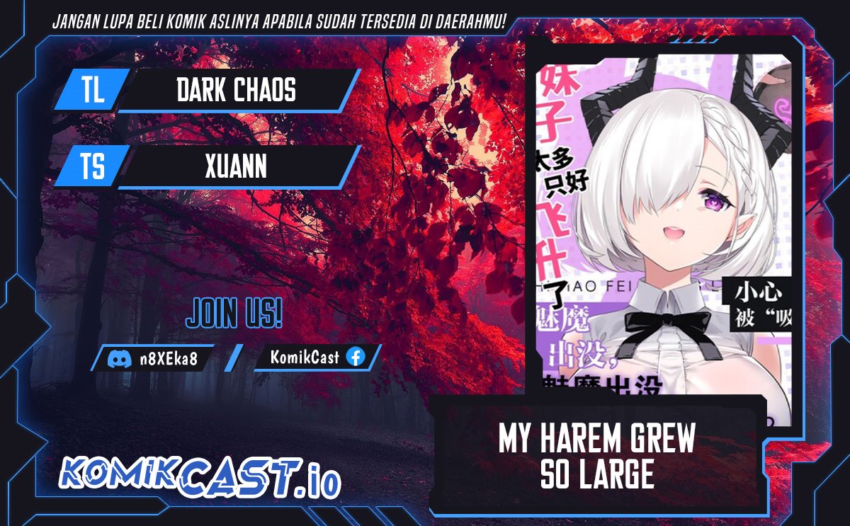 My Harem Grew So Large, I Was Forced to Ascend Chapter 70 - halaman 1