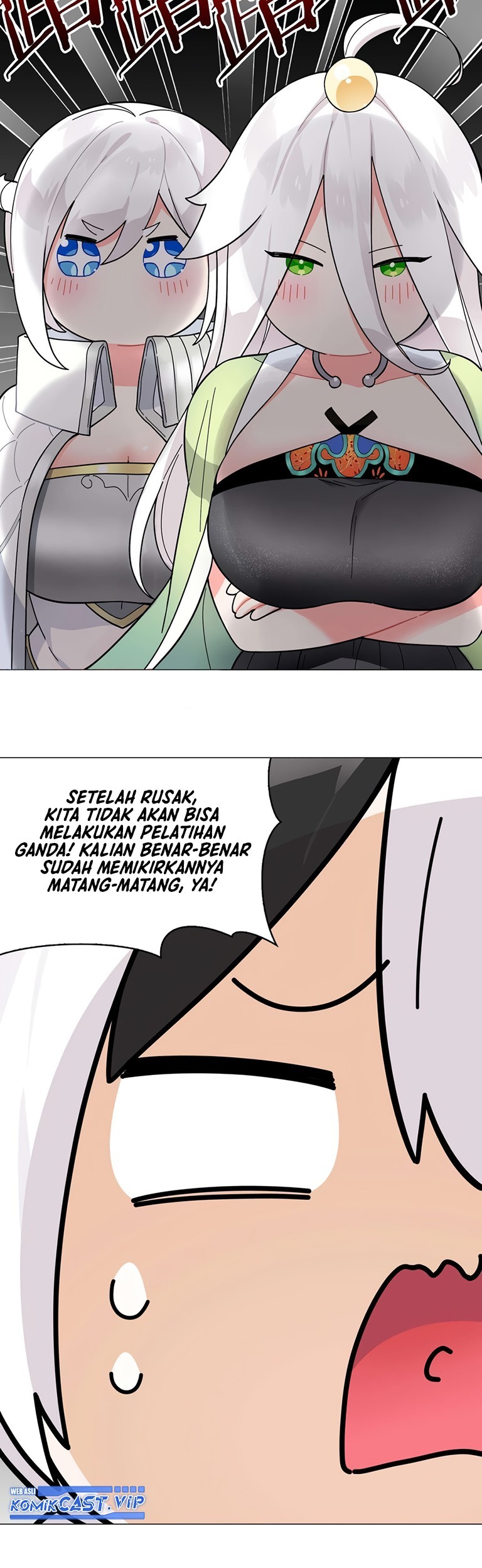 My Harem Grew So Large, I Was Forced to Ascend Chapter 72 - halaman 82