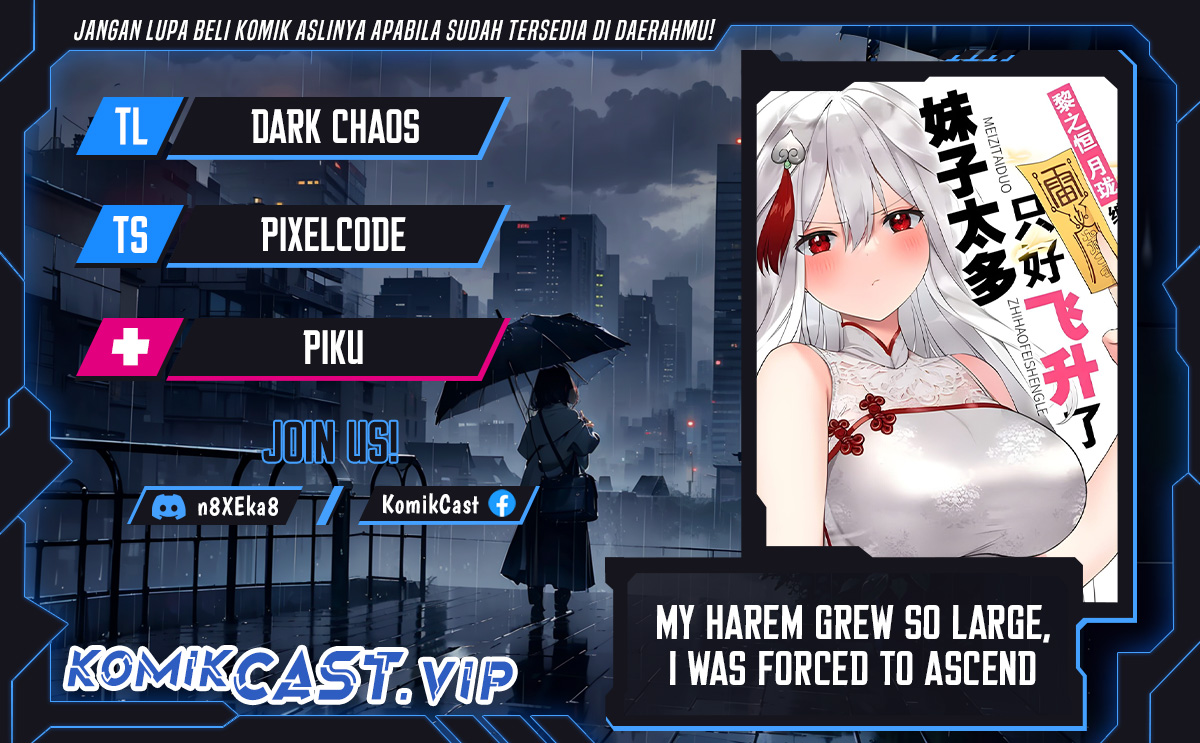 My Harem Grew So Large, I Was Forced to Ascend Chapter 74 - halaman 1