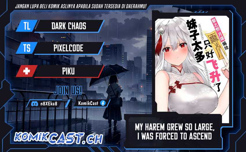 My Harem Grew So Large, I Was Forced to Ascend Chapter 76 - halaman 1