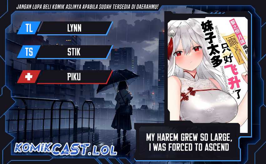 My Harem Grew So Large, I Was Forced to Ascend Chapter 77 - halaman 1